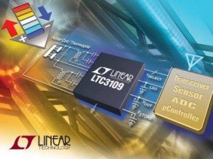 Linear Technology has announced the LTC3109, a highly integrated step-up DC/DC converter and power management IC designed to start up and run from millivolt input voltage sources such as thermoelectric generators and thermopiles